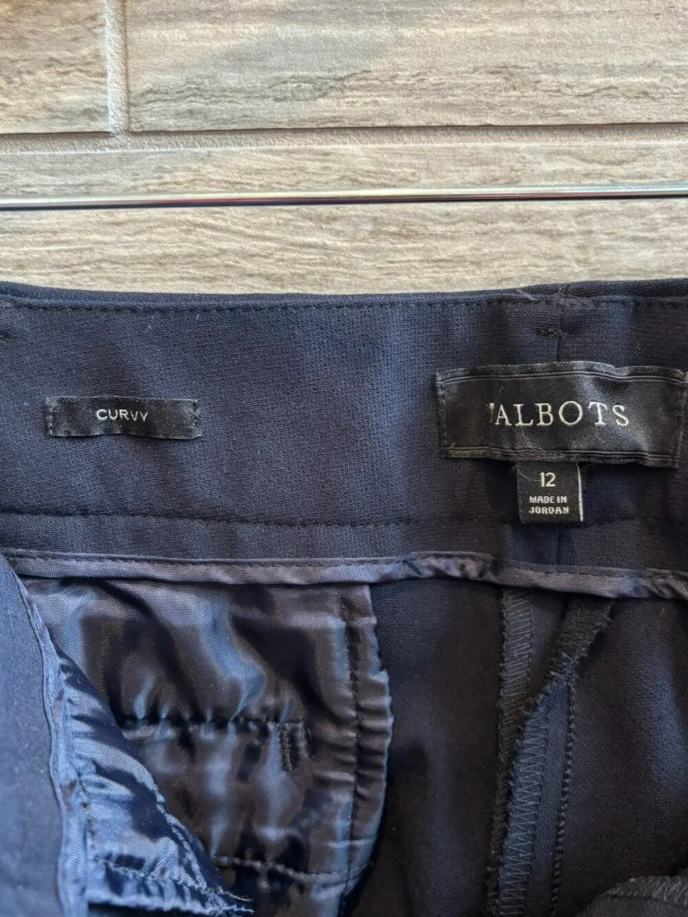 Talbots Black Slacks - Picture 7 of 9